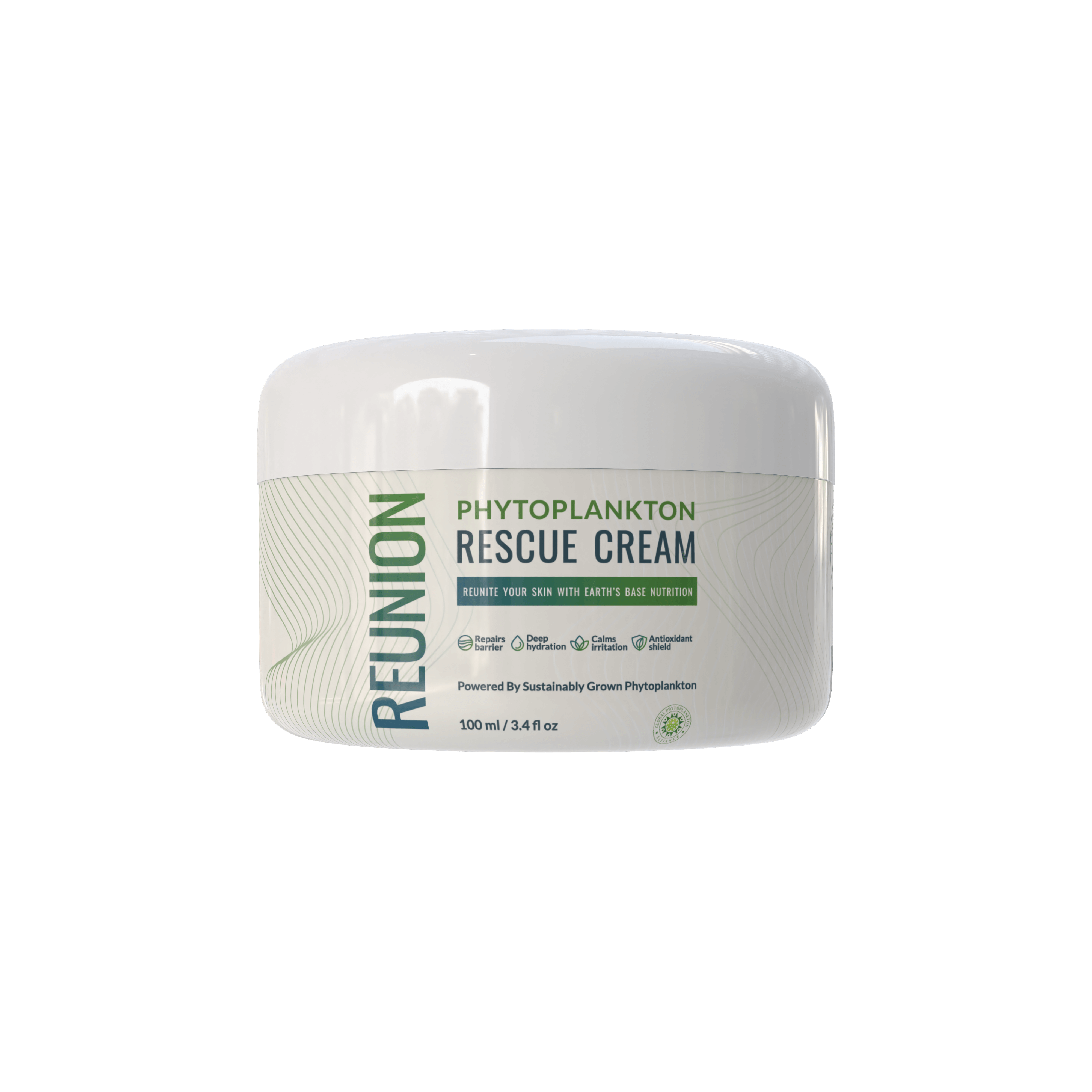 Reunion Phytoplankton Skin Cream Jar